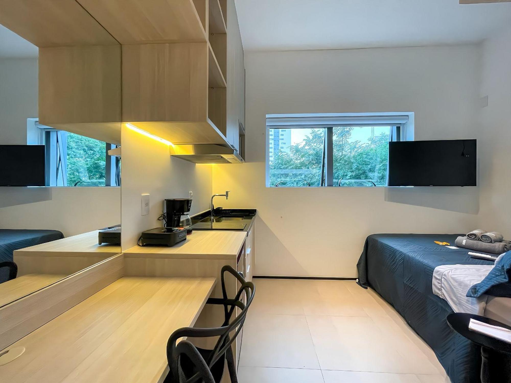 Luxo No Coracao De Sao Paulo, Estacionamento Pago 度假居 圣保罗