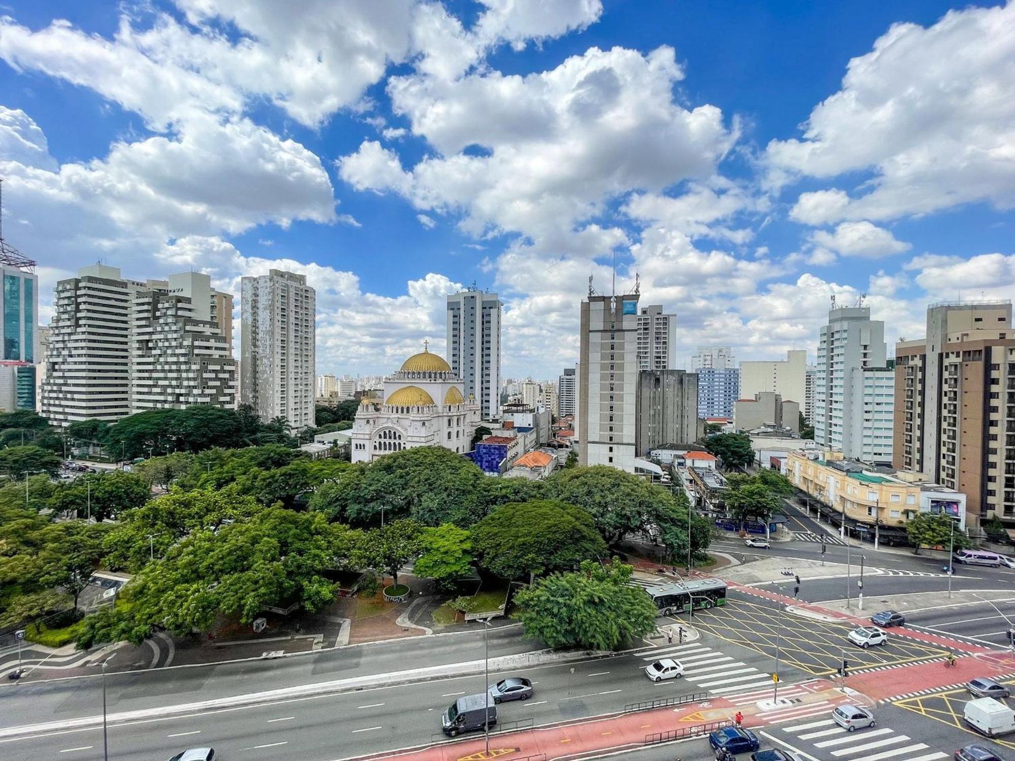 Luxo No Coracao De Sao Paulo, Estacionamento Pago 度假居 圣保罗